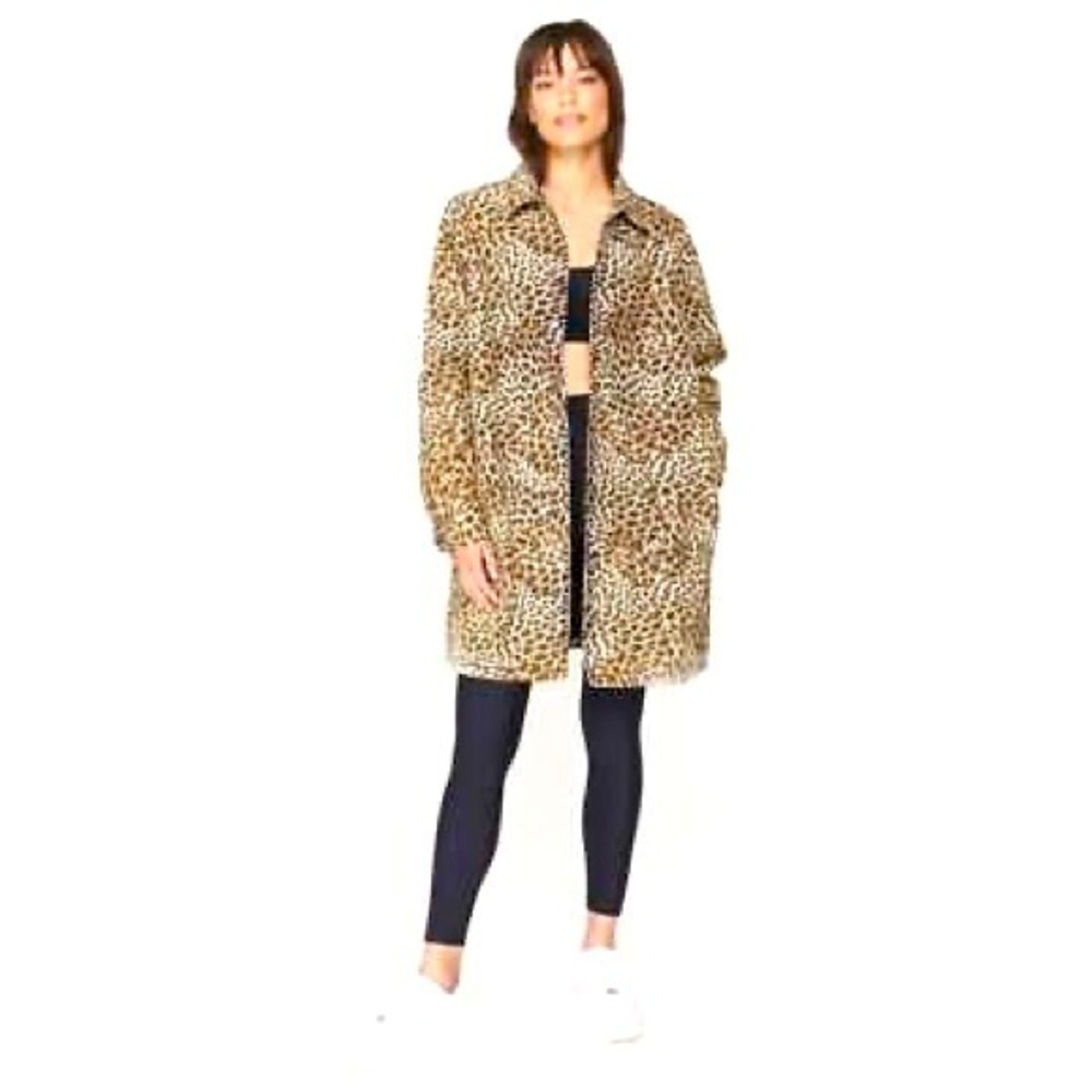 Spiritual Gangster Leopard Print Jacket